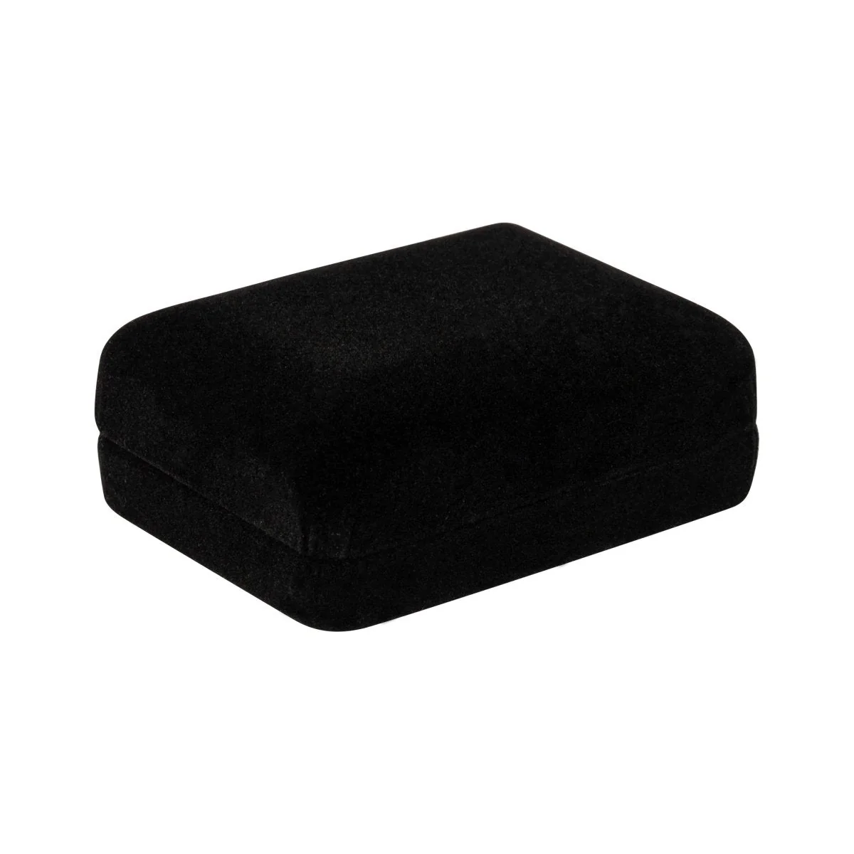 Plushed Velour Mini Necklace Box with Silk Wires - Image 4