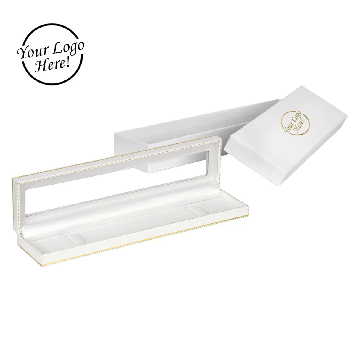 Window Leatherette Bracelet Box - Image 4