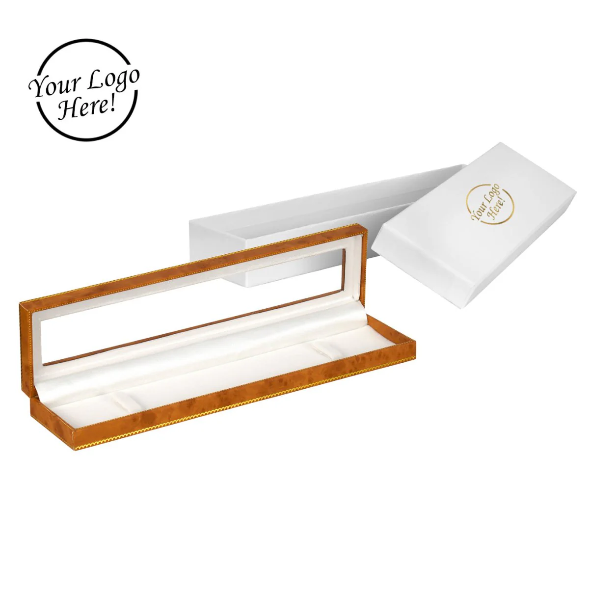 Window Leatherette Bracelet Box - Image 7