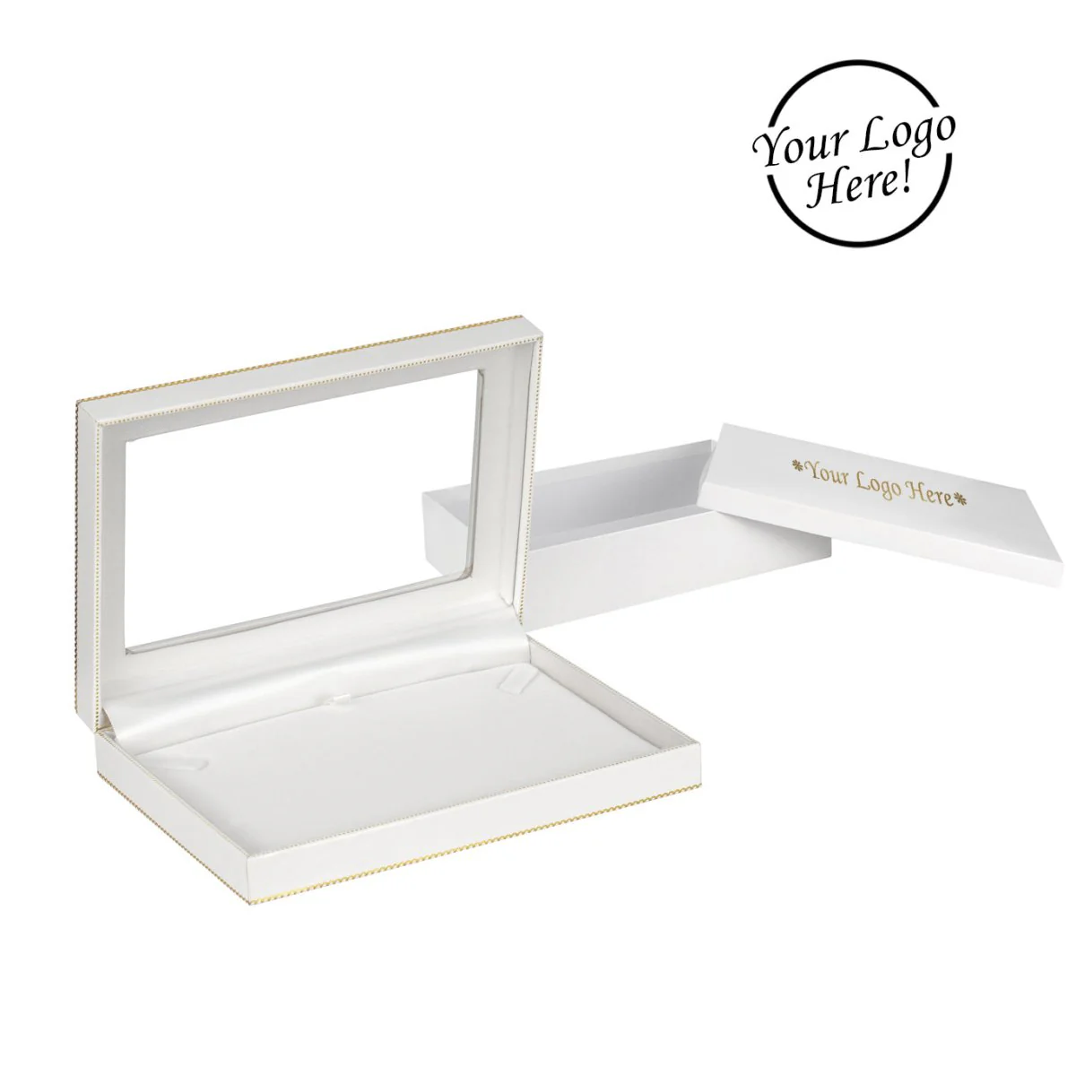 Window Leatherette Pearl Box - Image 4